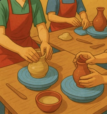 Atelier de poterie