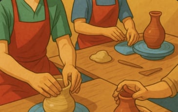 Atelier de poterie