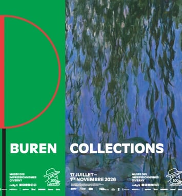 Exposition "Invitation à Daniel Buren. "Plantations", travaux in situ, 2026"