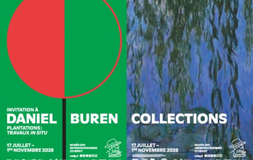 Exposition "Invitation à Daniel Buren. "Plantations", travaux in situ, 2026"