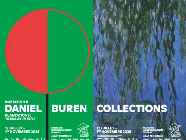 Exposition "Invitation à Daniel Buren. "Plantations", travaux in situ, 2026"