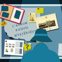 Jeu d'enquête : l'album photo mystérieux