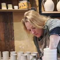 Démonstration de poterie