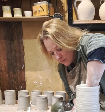 Démonstration de poterie