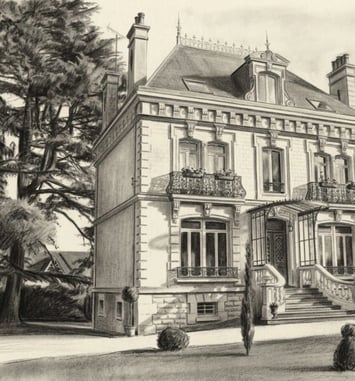 Visite guidée : la Papeterie de l'Epte en image, l'ancienne Villa Hervé