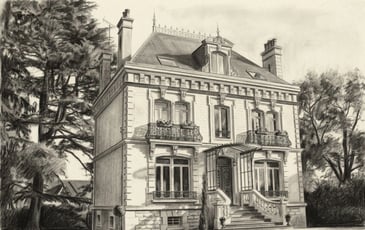 Visite guidée : la Papeterie de l'Epte en image, l'ancienne Villa Hervé