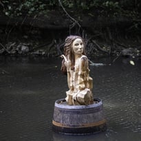 Exposition de sculptures "à fleur d'eau"