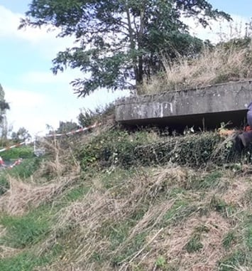 Visite libre d'un blockhaus