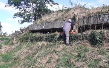 Visite libre d'un blockhaus