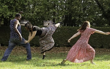 Performance dansée par la Cie Vice-Versa
