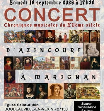 Concert en costumes : d'Azincour à Marignan