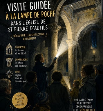Visite guidée nocturne à la lampe de poche