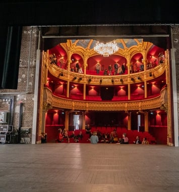 Visite libre du théâtre