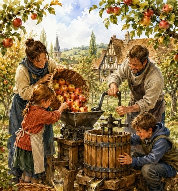 Atelier : du verger au pressoir, pressez des pommes et découvrez le jus à l'ancienne