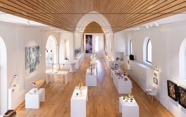 Exposition et démonstration d'artisanat d'art