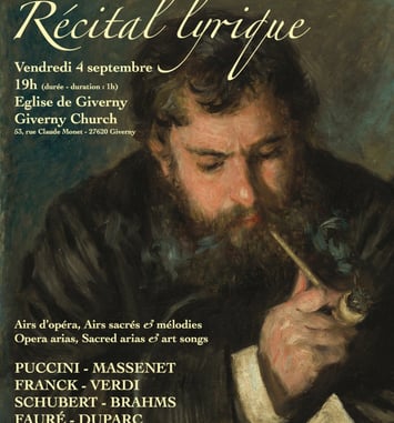 Récital lyrique à Giverny