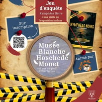 Jeu d'enquête : Nymphéas noirs