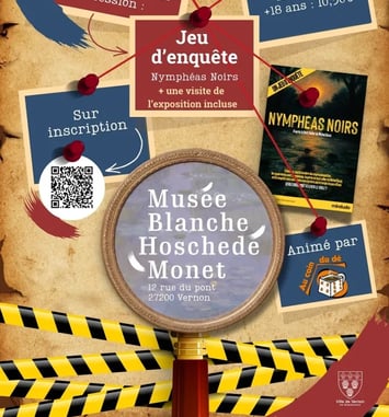 Jeu d'enquête : Nymphéas noirs